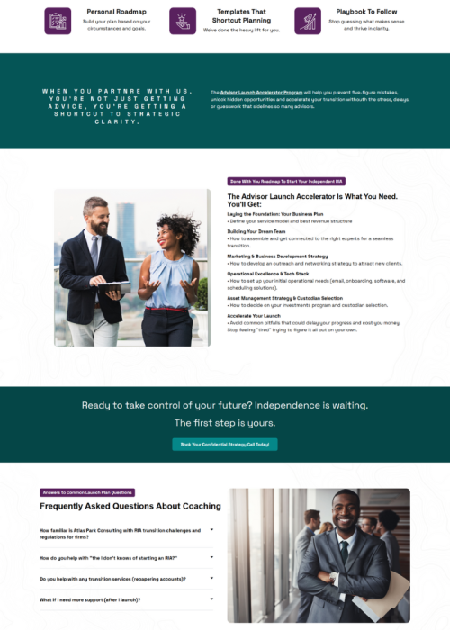 financial-advisor-consultant-website